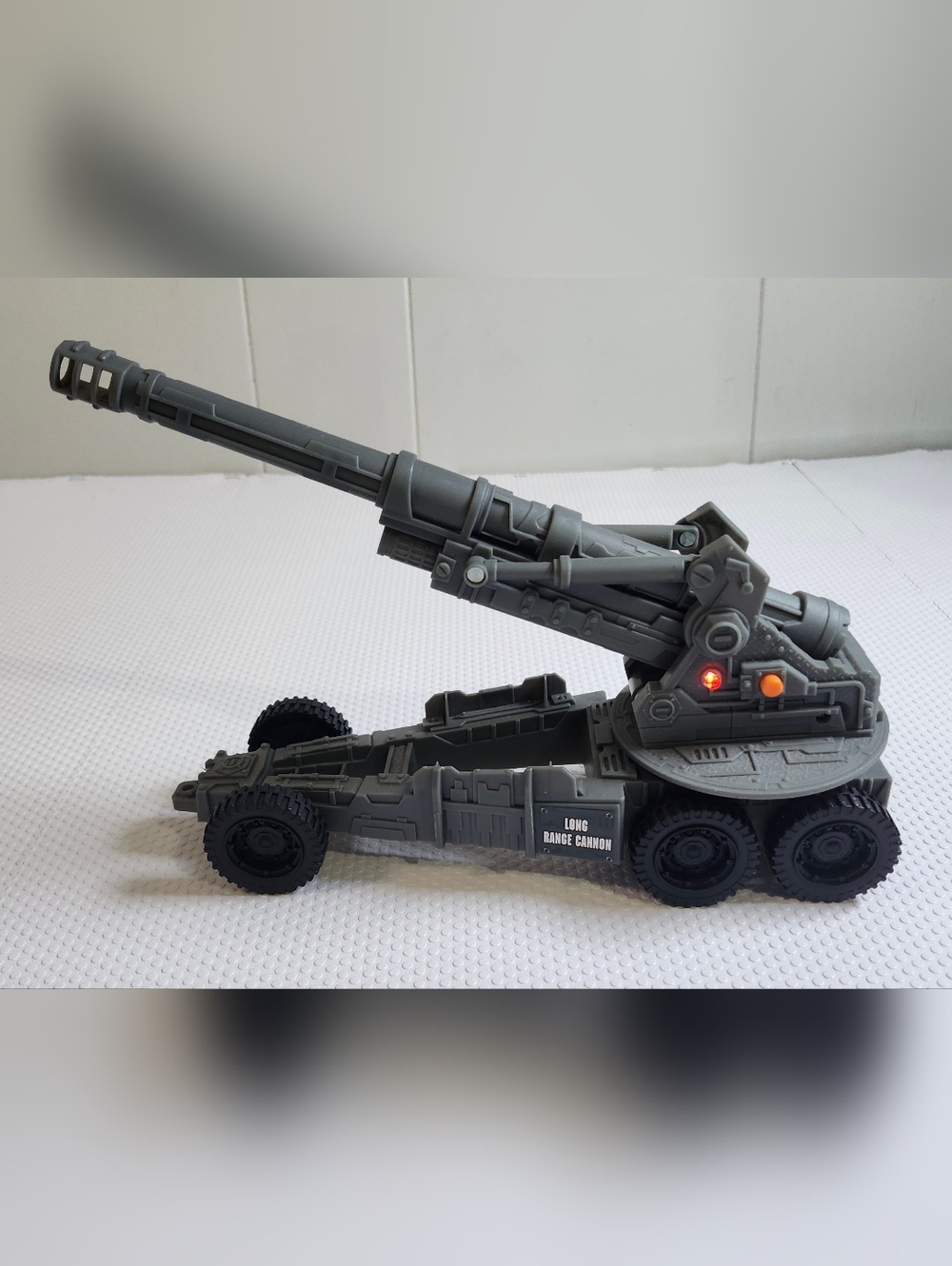 Kids Long Range Cannon Toy - Gray 1:18 And Kid Connection Military Copter